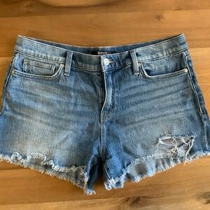 Hudson distressed cut off’s